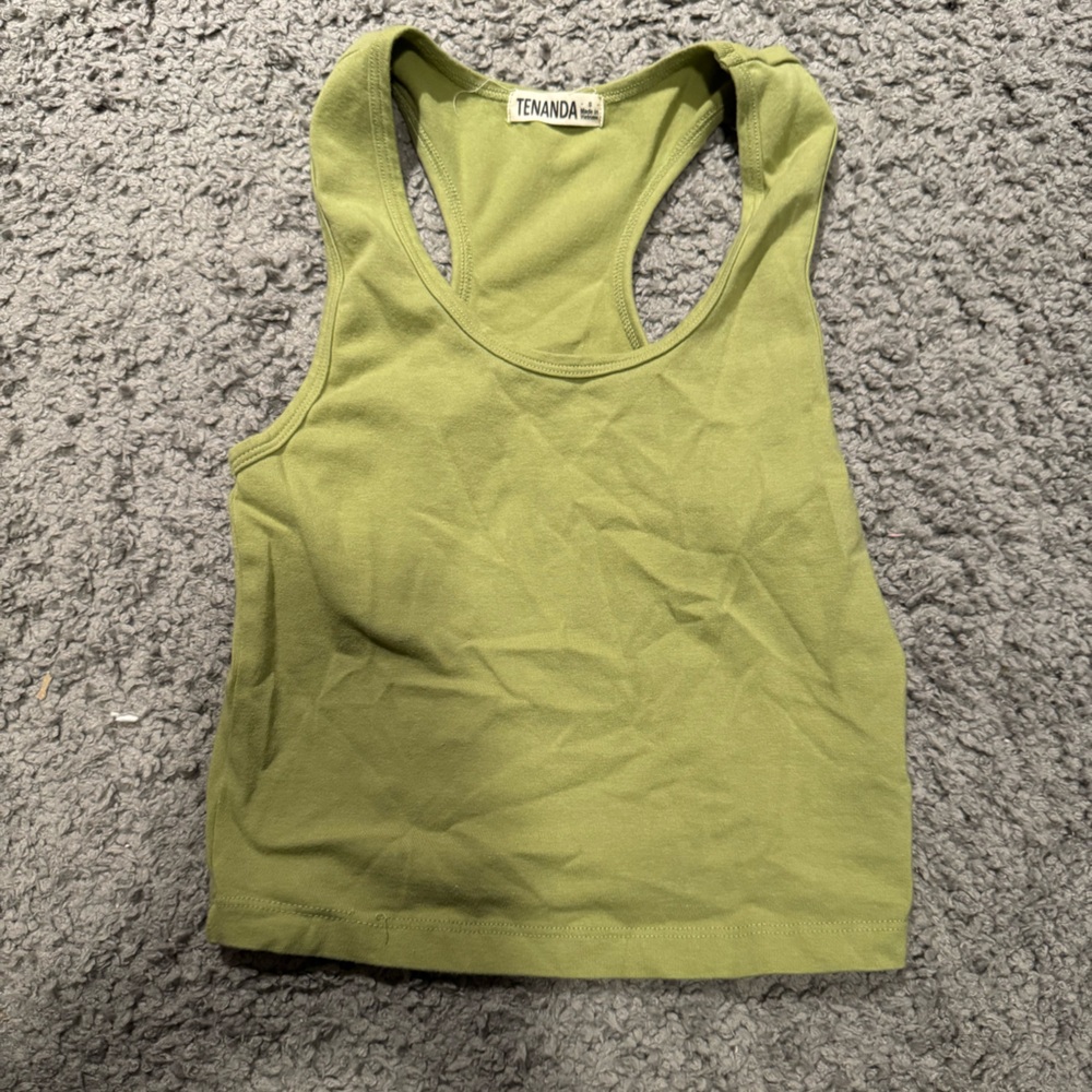 Green Tank Top